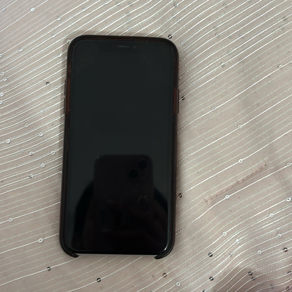 iPhone XR with case
